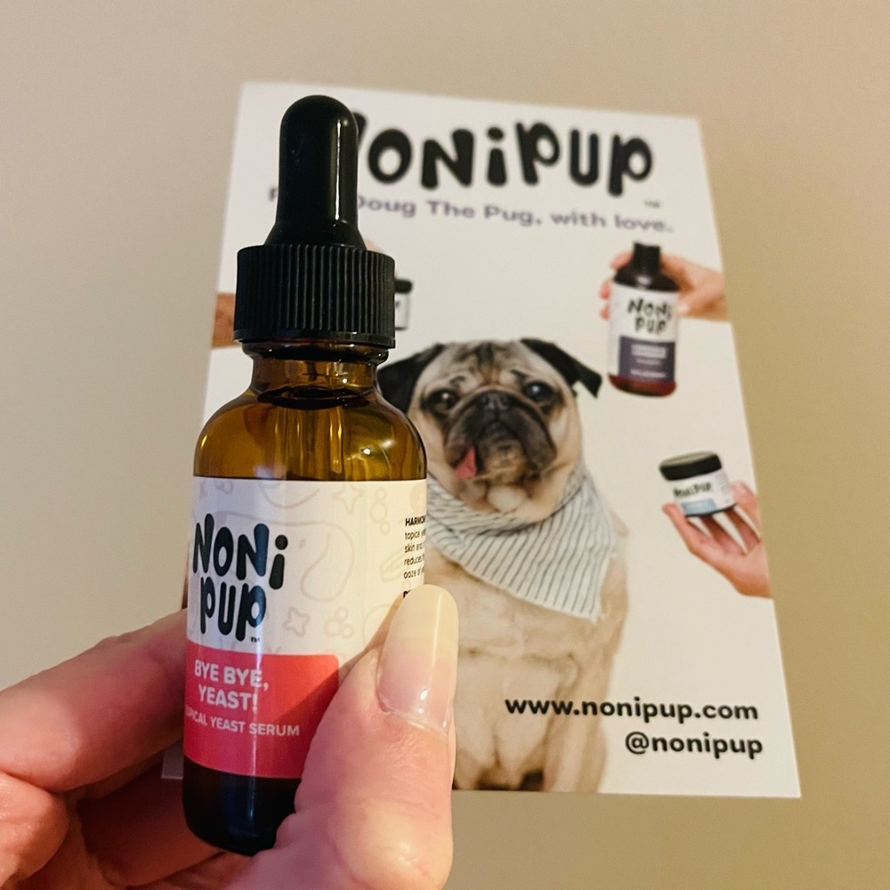 NEW Nonipup Dog Yeast Paw and Ear Serum